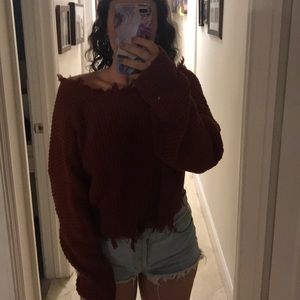 Forever 21 Cropped Sweater